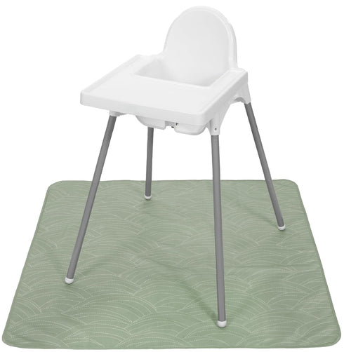 S&T INC. Baby Splat Mat for Under High Chair, Water Resistant Floor