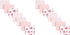 Hudson Baby Unisex Baby Cotton Flannel Receiving Blankets Bundle, Cream Rose, One