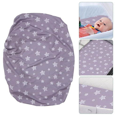 Soft Washable Changing Pad Cover for Crib & Nursing - Easy Clean Pattern