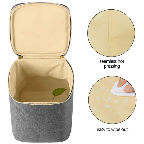 4 9 Teamoy Breastmilk Cooler Bag, Baby Bottles Bag for up to Large Ounce Bottles, Perfect for Working Mom Mother, (Bag