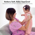 1.0 2-Pack, 0-6 Baby Sleep Sack TOG, Organic Cotton Baby Wearable Blanket with Two-Way Zipper, Swaddle Transition Baby