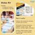 Circuit Scribe Sticker Kit - Circuit Drawing Conductive Ink Pen & 11 Electronic Sticker Modules for Ages 8+