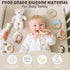 Set 0-6 3-6 Gift10-Pack Baby Rattles & Teethers Baby Toys Months, Teething Toys Months, Sensory Toys with Soft