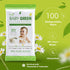 Pack (12 Packs 20) 240 Baby Green Wipes Unscented compostable Organic Biodegradable Travel of for Sensitive Skin