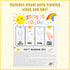 BOXOB Potty Training Chart with Reward Stickers, Potty Sticker Chart Cute Toilet Sticker Reward Chart for Toddlers Boys