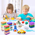 120 ESSENSON Air Dry Clay Colors, Modeling Clay for Kids, DIY Molding Magic Clay, Gift for Kids