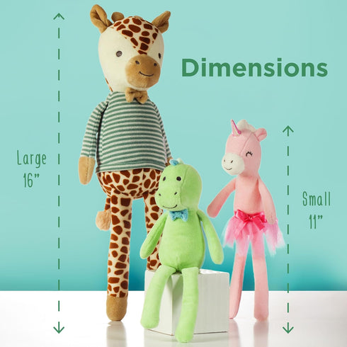 16 inches, Stephen Joseph, Stuffed Animal Toy Large Super Soft Plush Doll, Toys for Baby, Toddler, Kids, Bella Bunny