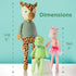 16 inches, Stephen Joseph, Stuffed Animal Toy Large Super Soft Plush Doll, Toys for Baby, Toddler, Kids, Bella Bunny