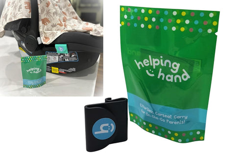 Helping Hand Car Seat Clip | Alleviates The Weight of Carrying an Infant Car