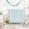 Wowelife Baby Crib Bedding Set for Girls, 3 Piece Boho Crib Comforter