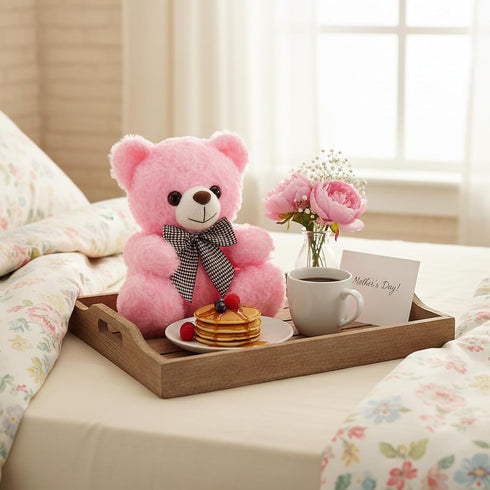 8 3+, Mothers Day Bear Gifts for Mom, Pink Teddy Bear Stuffed Animal, Valentines Day Gifts for Kids, Bear Gifts