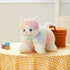 16" Glow Guards Light Up Musical Rainbow Cat Stuffed Animal Glowing Colorful Cute Soft Kitty Plush Toy Pillow Sofa