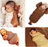 Minora Set, 1 Set (1 1 1 0-8 Newborn Essentials Baby Swaddle Blanket Piece Pacifier Holder, Cocoon Swaddle Sack, Teddy