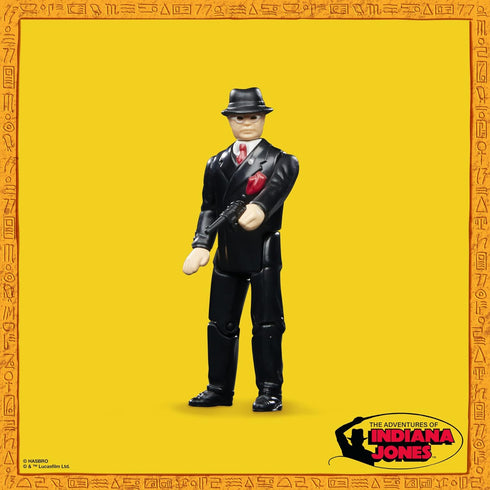 Indiana Jones and The Raiders of The Lost Ark Retro Collection Toht Toy, 3.75-inch Action Figures, Ages 4 and Up