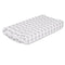 The Peanutshell Grey Owl Changing Pad Cover