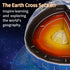 3D Geography Puzzle for Kids Ages 8-14, Earth Globe DIY Jigsaw Model Kit, Educational Learning Toys, 50 Pieces