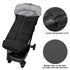 Yoofoss Winter Stroller Cover - Universal Toddler Footmuff, Water Resistant Coral Baby Stroller Bunting Sleeping Bag