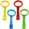 4 Pcs Baby Playpen Pull Up Rings, Crib Assistant Rings for Baby Walking Exercises, Cot Hanging Rings