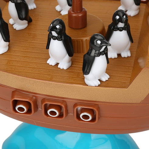 Desktop Pirate Boat Balance Game - Interactive ABS Toy Set for Kids Over 3 Years, 2 or More Players