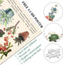 Vintage Succulent Puzzles for Adults - 1000 Pieces - Cactus Jigsaw Puzzle Featuring 23 Succulent Plants