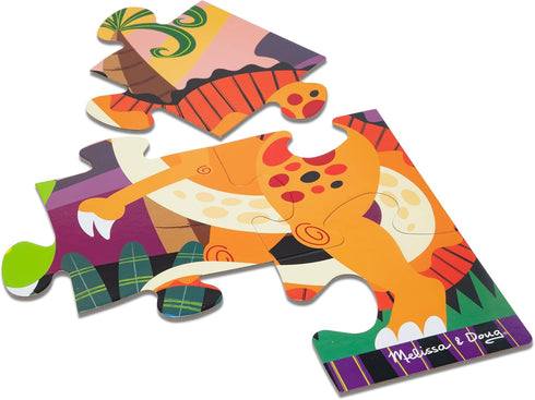 Melissa & Doug Dinosaur Dawn Jumbo Jigsaw Floor Puzzle (24 pcs, 2 x 3 feet)