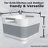 2.6 Gal(10L) GIMWA Collapsible Wash Basin for Baby Bottles, Gray Space-Saving Collapsible Dish Basin with Drain Plug