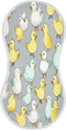 Bulletgxll Cute Ducks Unisex Baby Burp Cloths Set of 4, Soft Absorbent Organic