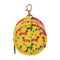 Christmas Dog Round Pacifier Storage Case with Zipper, Portable Pacifier Case for