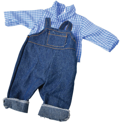 Constructive Playthings GAN-61 Washable Clothing for 12-14 Inch Baby Dolls, Set of 4