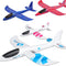 BooTaa 4 Pack Toy Airplanes - 17.5" Large Throwing Foam Planes with 2 Flight Modes, Outdoor Sport Game Toys