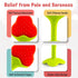 Baby Teething Toys 6-Pack, Food Grade Silicone Teether Set, Freezer Safe, BPA-Free for Babies 0-6 Months