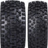 12mm Hex 2.2'' Pre-Glued RC Buggy Wheels and Tires, Out Dia. 3.5'' for 1/10 1/12 1/14 1/16 Off-Road RC Buggy Truck