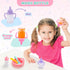 Playset Set 2 1 13 Inch 3+ deAO Baby Doll Baby Doll Crib Bed Adjustable in Baby High Chair and Rocking Bed, Baby Doll
