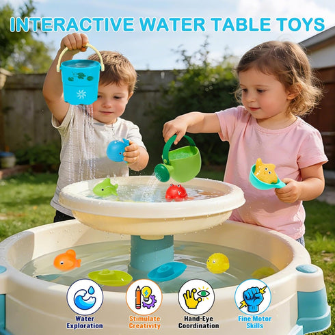 1-3, 16PCS 2-4 Baby Bath Toys for Kids Ages | Easy Clean Mold Free Bath Toys Toddlers | Bathtub Pool Water Table Toys