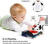 Soft Baby Books by beiens, High Contrast NonToxic Fabric Touch and Feel Crinkle Books for Infants Toddlers