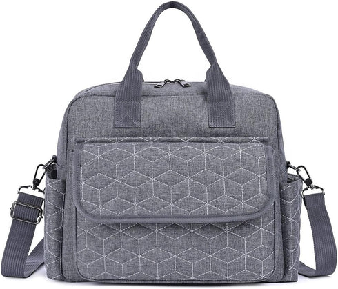 Diaper Bag Tote, Multifunction Travel Baby Changing Bag for Mom