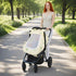 Summer Muslin Baby Car Seat Cover for Boys Girls, Infant Carseat Canopy with Breathable Mesh Peep Window, Lightweight
