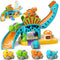 Lehoo Castle Toys for 1 Year Old Boys, Dinosaur Slide with 4