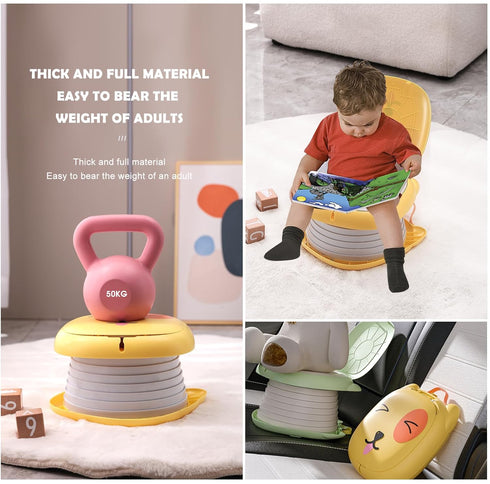 YZNlife Travel Potty for Toddler,Foldable and Portable Toilet for Kids, Apply to Seat Emergency Toilet for Car