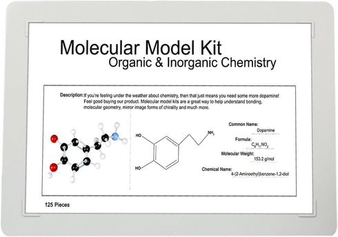 Parco Scientific PCM007 125PCs Molecular Model Kit