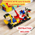 QStar 16 Mini Car Building Blocks Compatible with Lego Party Favors for Kids, Prizes for Kids Classroom, Goodie Bag