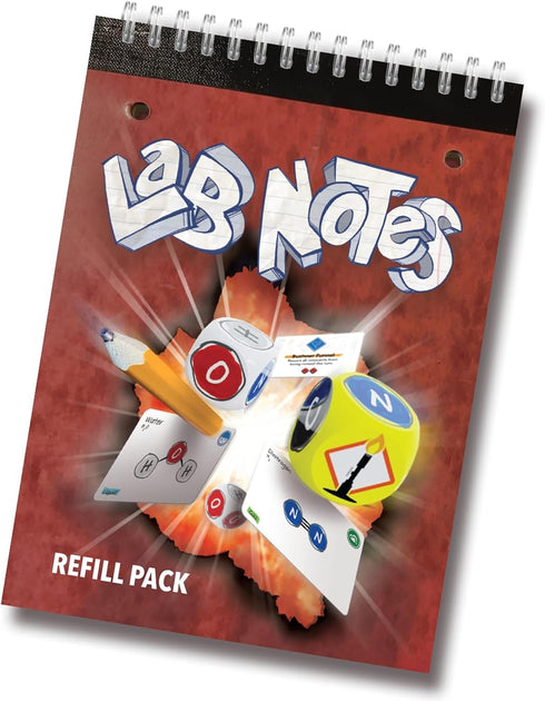 Lab Notes Strategy Board Game by Greater Than Games - Science Roll and Write for 2-5 Players, Ages 14+