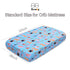 1 Pack UOMNY Crib Sheet,Cat Crib Sheets Baby Sheet for Standard Crib and Toddler Mattresses Nursery Bedding Sheet Crib