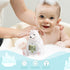DoliWish Baby Bath Thermometer for Infants,Cute Polar Bear Digital Bath Thermometer for Baby,Room&Water Temperature Toy