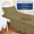Set, Sets-3 Set-100% Cotton(Taupe)(28 52 5-8 inches Cottingon Toddler Sheet Solid Crib Fitted Sheet Flat Sheet