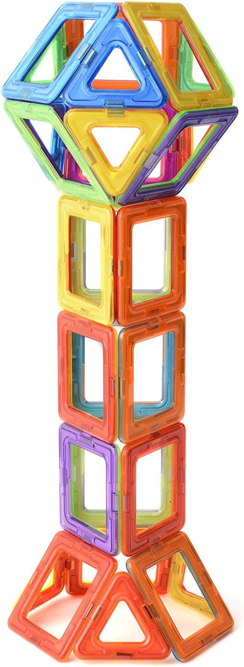 Creative Construction 30pcs Magnetic Building Blocks Gift Set, Educational Toys for Preschoolers
