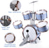 Set 5 M SANMERSEN Kids Jazz Drum - Drums with Stool - Rock Jazz Drum Kit - Musical Enlightenment Educational Toys Gift