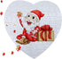 10 Sets Blank Sublimation Heart-shaped Jigsaw Puzzle, 75 Pieces DIY Heat Press Transfer Crafts