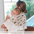 CHUROUSY Set 1 22 11 Inch Western Baby Muslin Burp Cloths of American Cowboy Muslin Washcloths Cute Milk Spit Up Rags