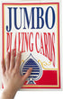 Yuanhe Jumbo Large Playing Cards - Oversized Full Deck for Casino Party Decorations, 10.5x14.5 inch